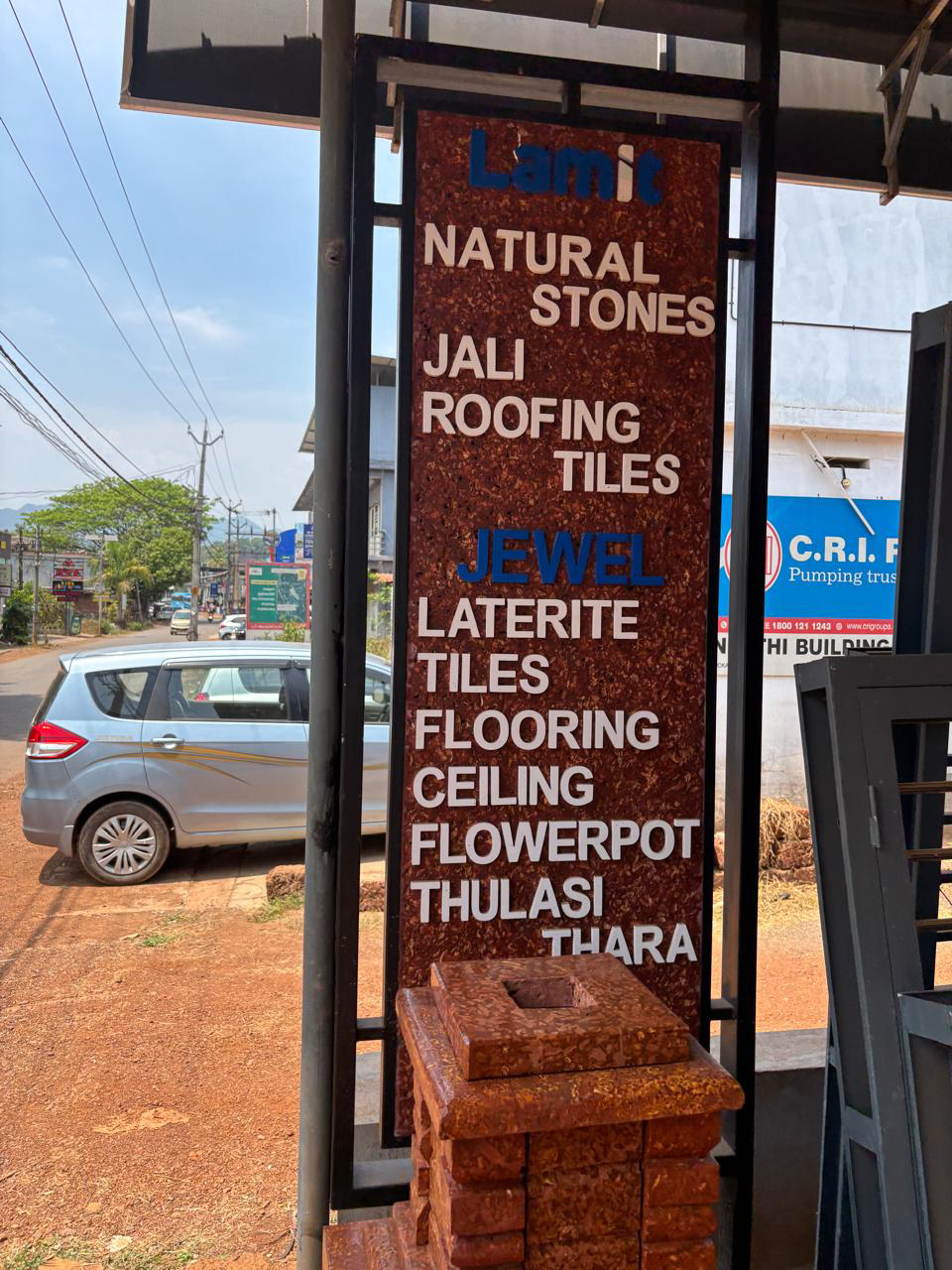 Creative use of laterite designer blocks